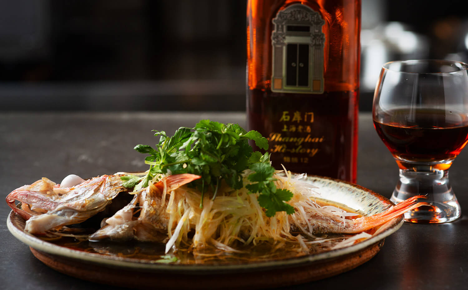魚料理とお酒